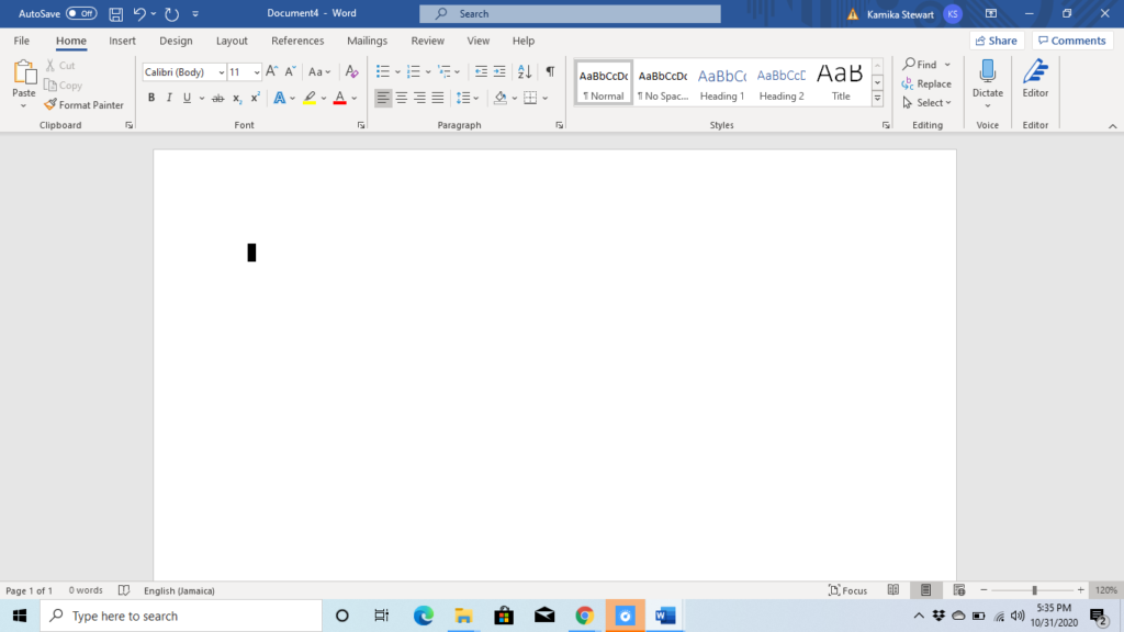 Tutorial Perancangan Interface Microsoft Word Jolopan 7004